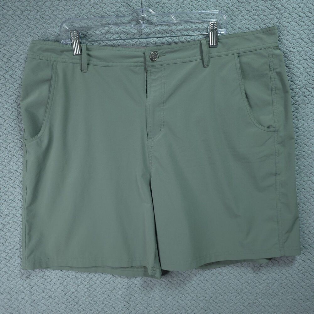 Free Fly Men's Hybrid Shorts Green 42 Gorpcore Stretch Outdoor Hiking Utility
